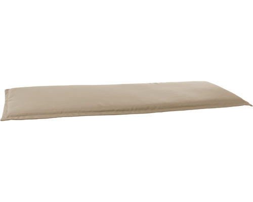Bankkussen voor 3 personen, 100% polyester, bruin