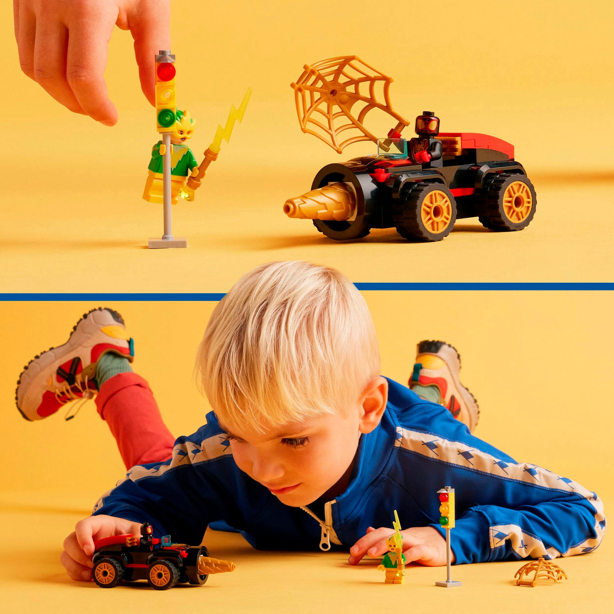 LEGO Konstruktionsspielzeug Marvel Spidey und seine Super-Freunde Spideys Bohrfahrzeug