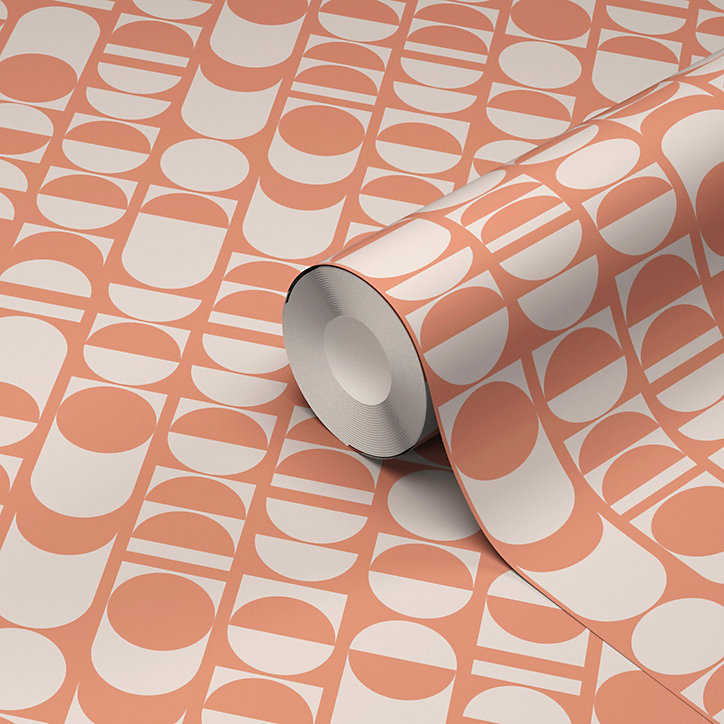 Papier peint Suède intissé GoodHome Paiute beige l.53 x H.1000 cm