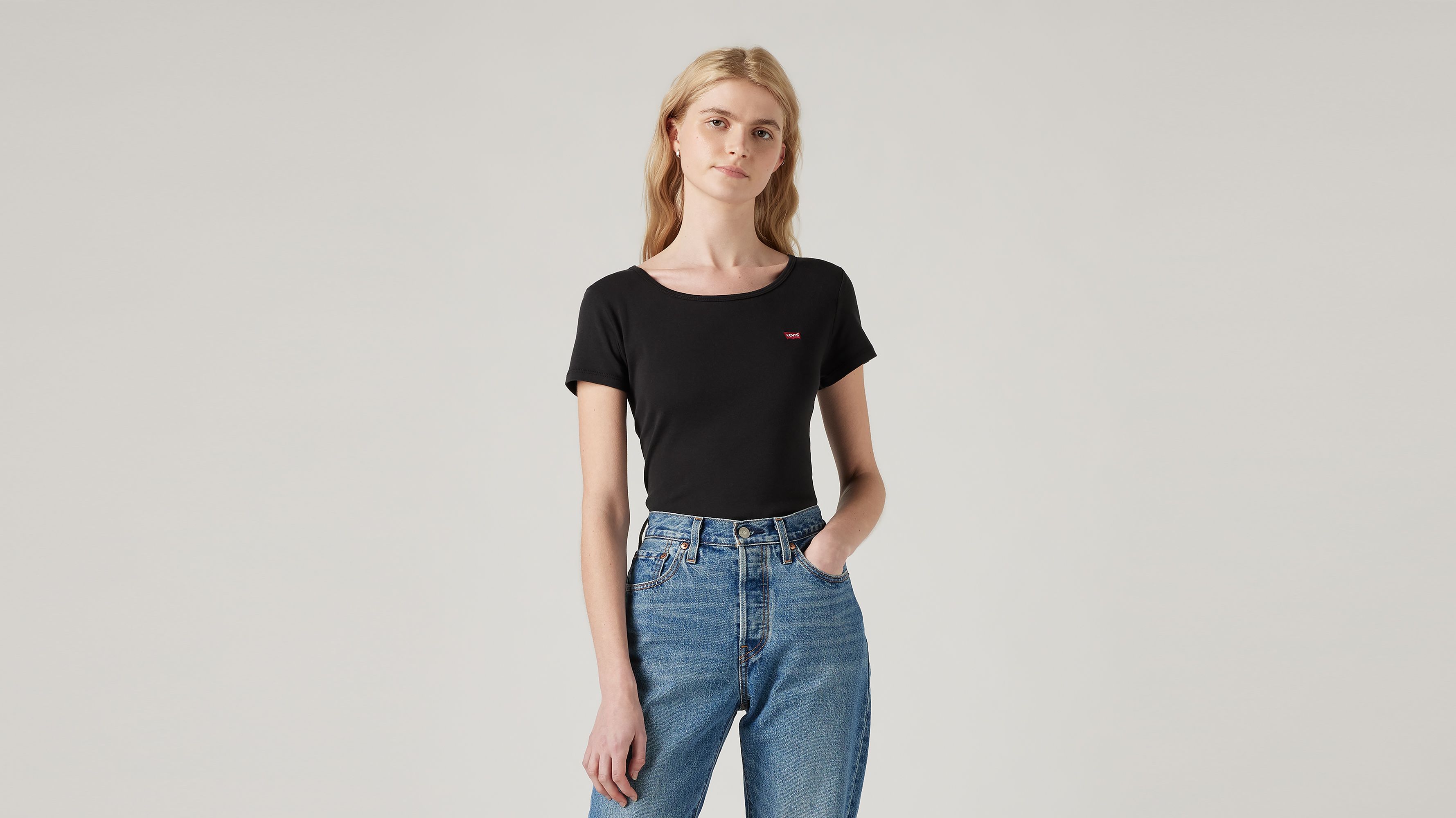 T-shirt - Lot de 2 - White / Mineral Black - Multicolore