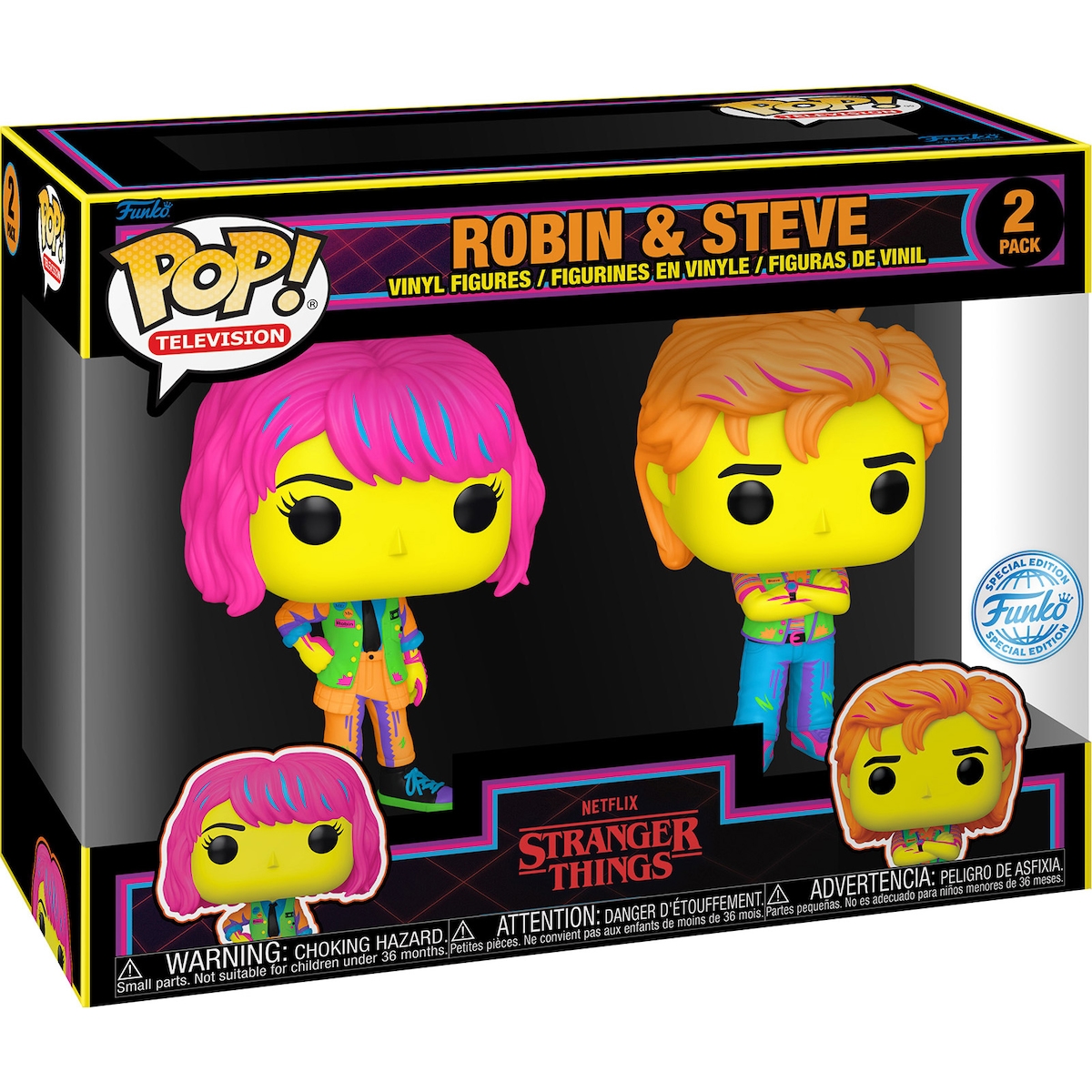Funko Stranger Things actionfigursett (Robin & Steve)