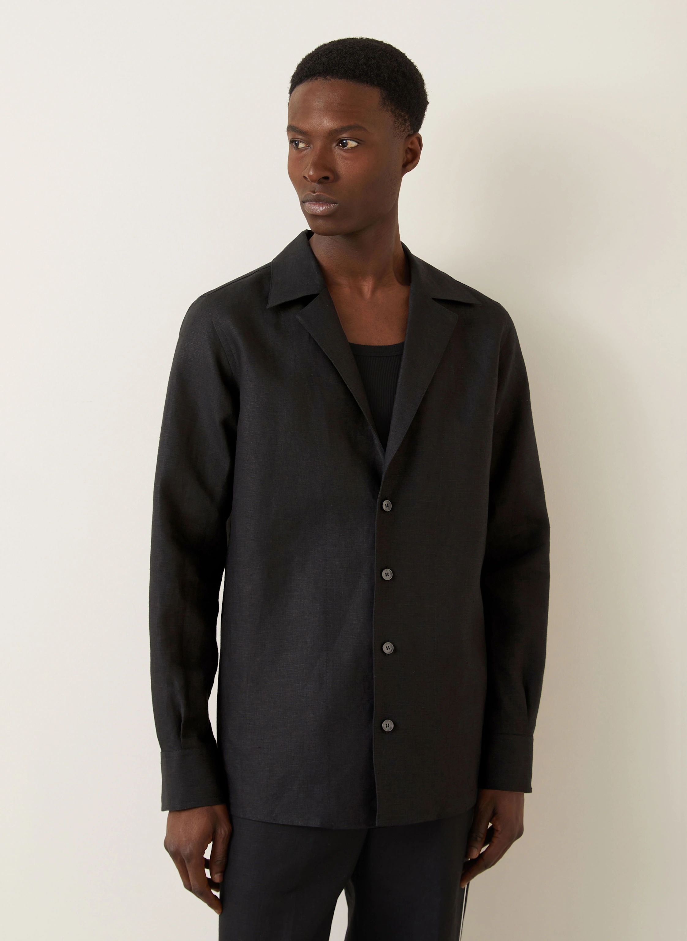 DOLCE & GABBANA Leinenhemd Regular Fit