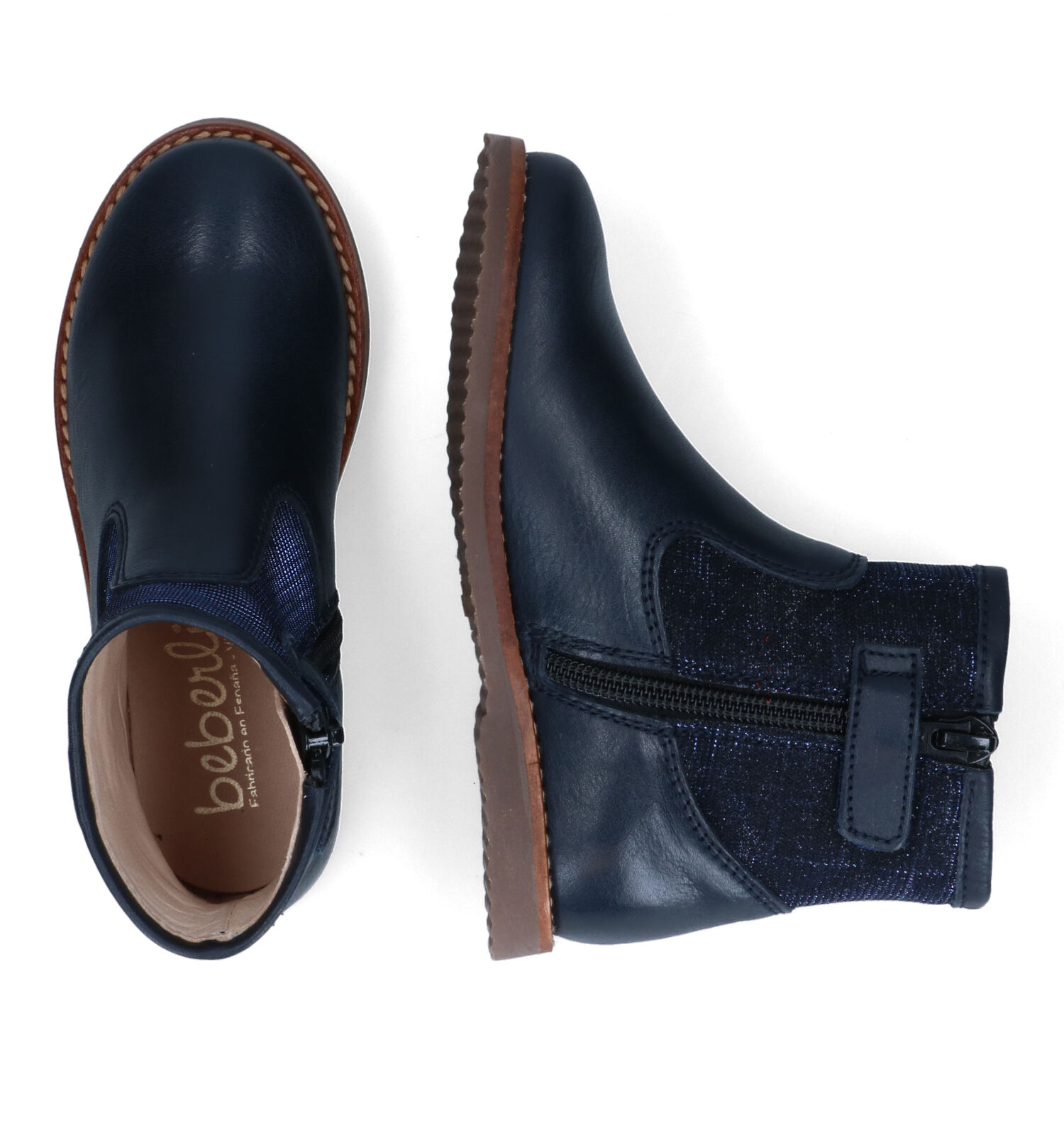 Korte laarzen blauw