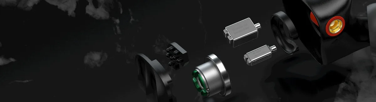 Fiio FH3 Noir Écouteurs intra-auriculaires