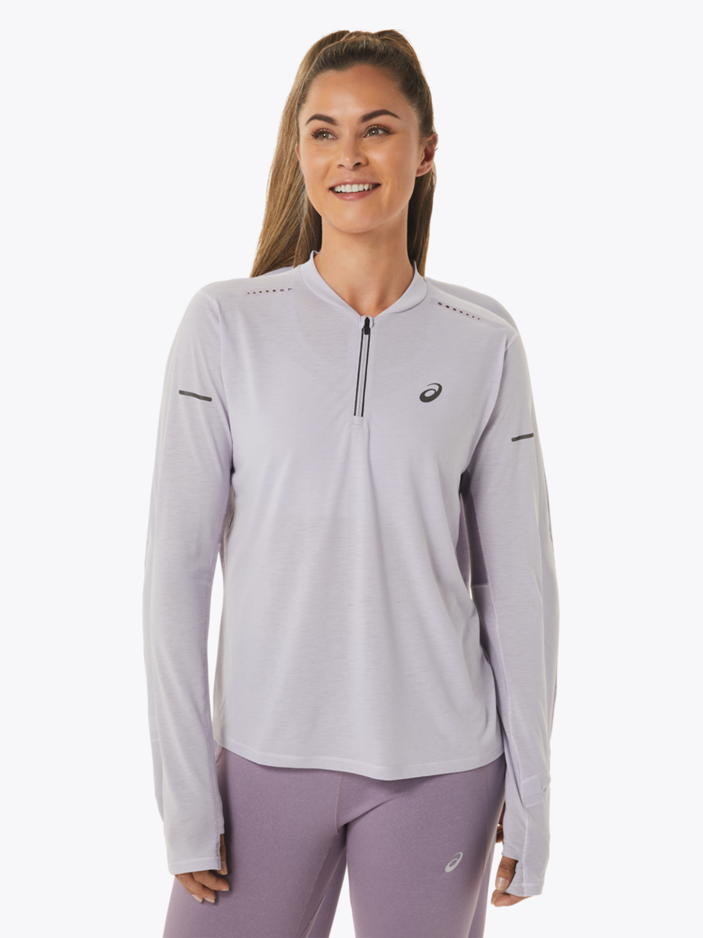 Metarun 1/2 Zip Long Sleeve Top