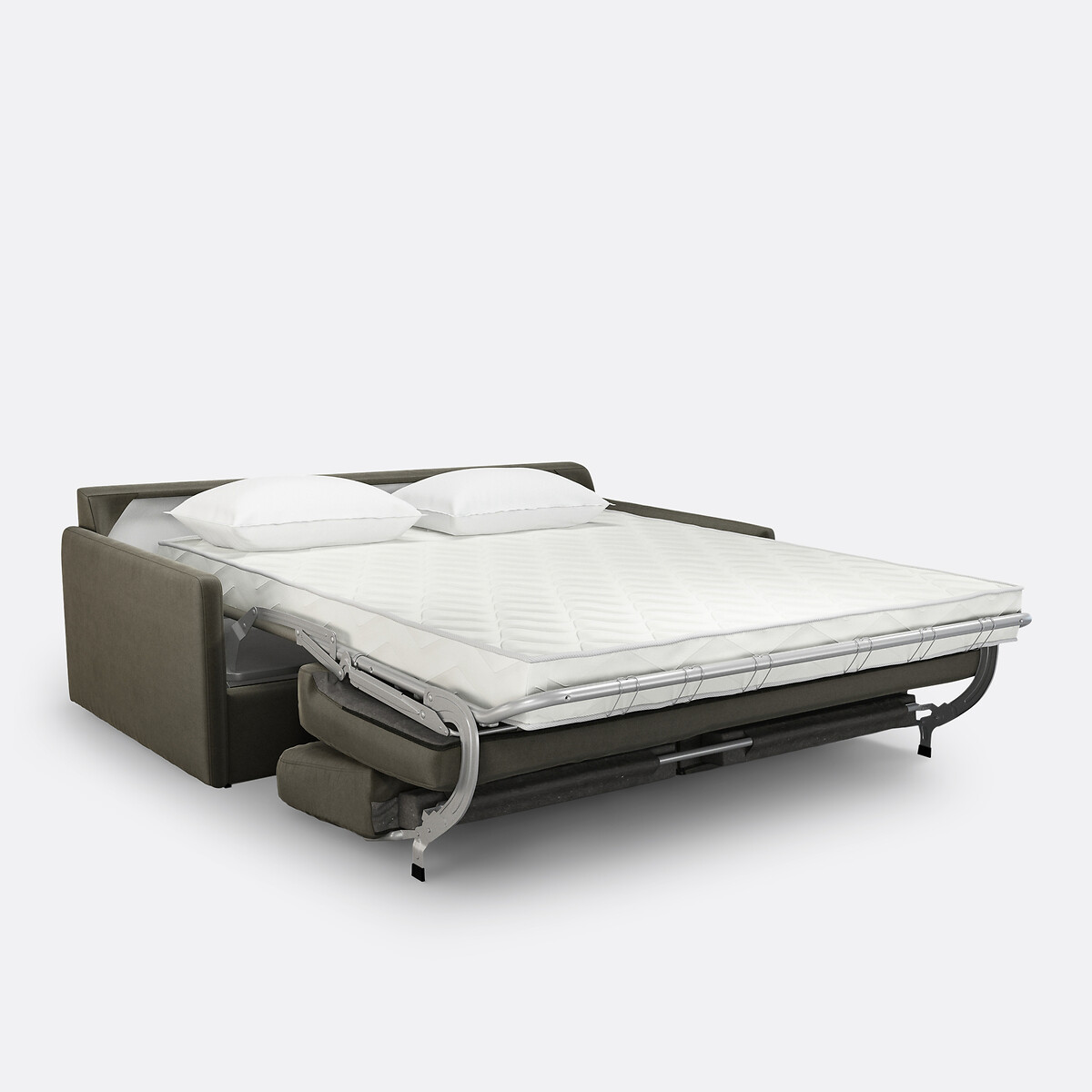 LA REDOUTE INTERIEURS<br>Sofá cama em algodão/linho, espuma HR premium, Marta