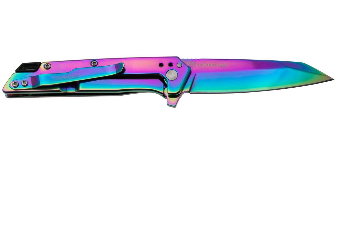 Kershaw Misdirect Rainbow 1365RBW, 4Cr14, Stainless Steel, zakmes