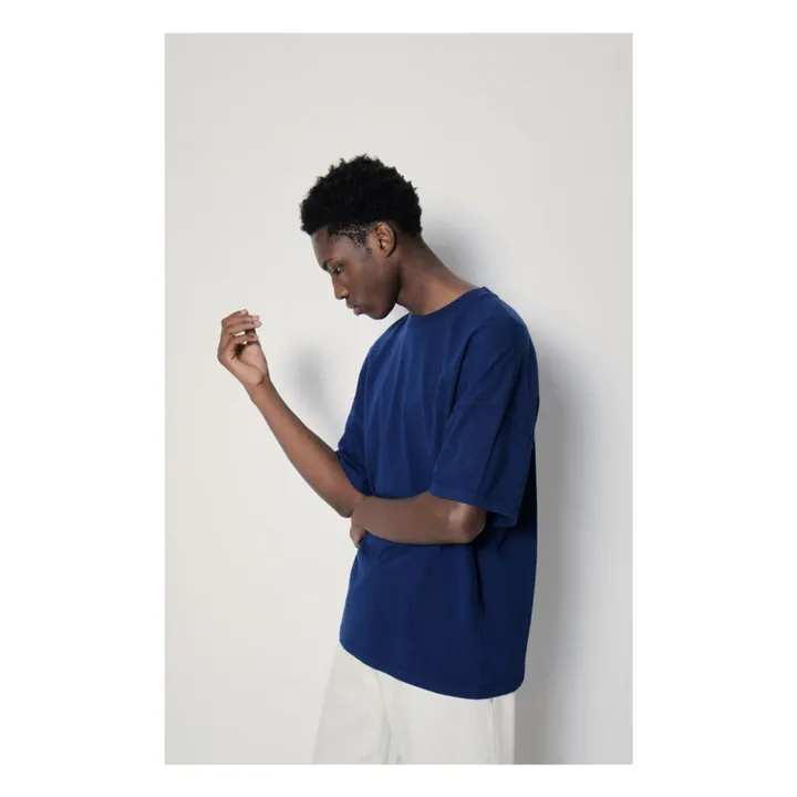 American Vintage T-shirt Fizvalley | Bleu