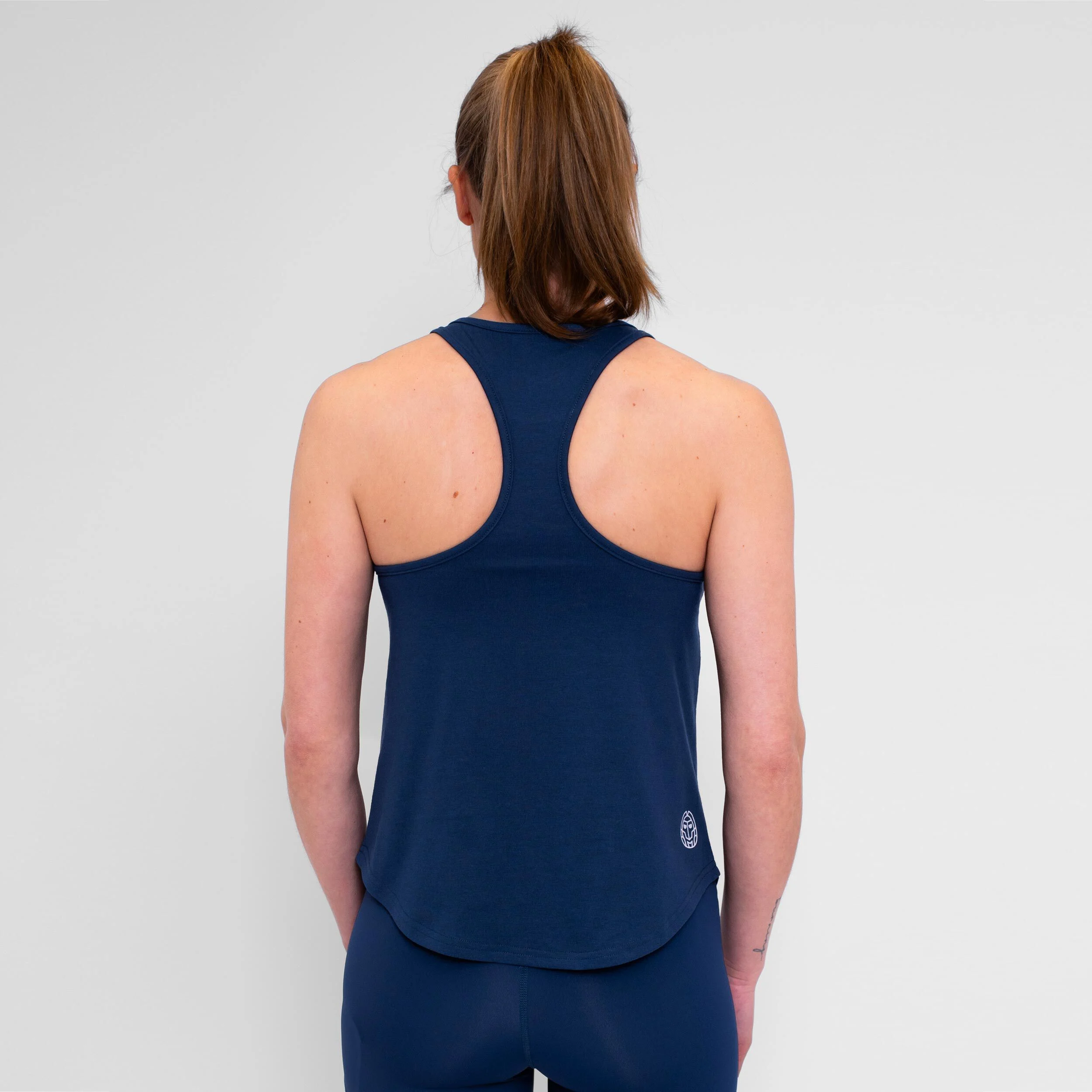 BIDI BADU Twiggy Chill Débardeur Tank Top Femmes - Bleu Foncé , Multicouleur