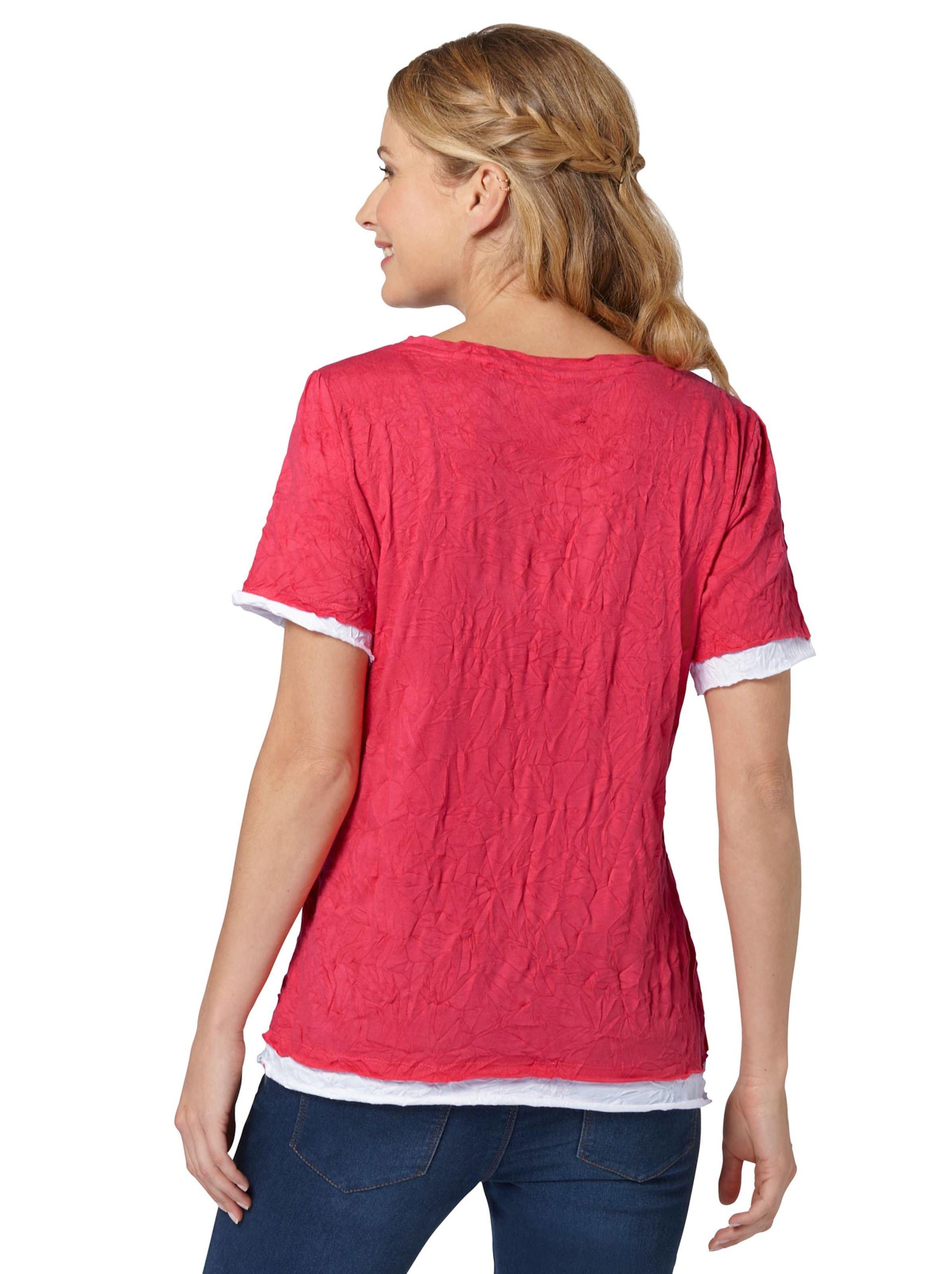 Shirt im Lagenlook und in Crash-Optik