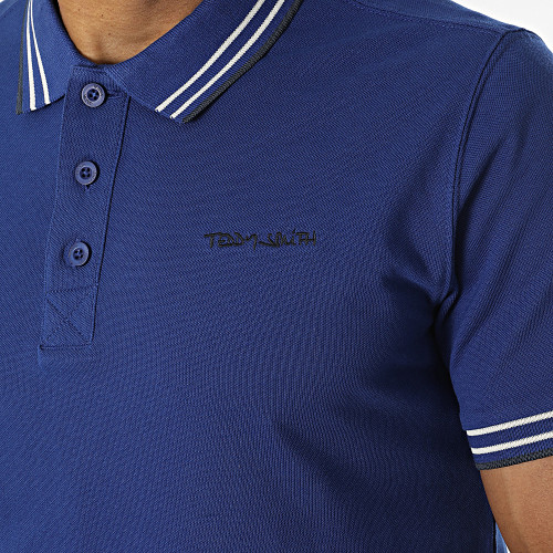Polo Manches Courtes Pasian Bleu Roi