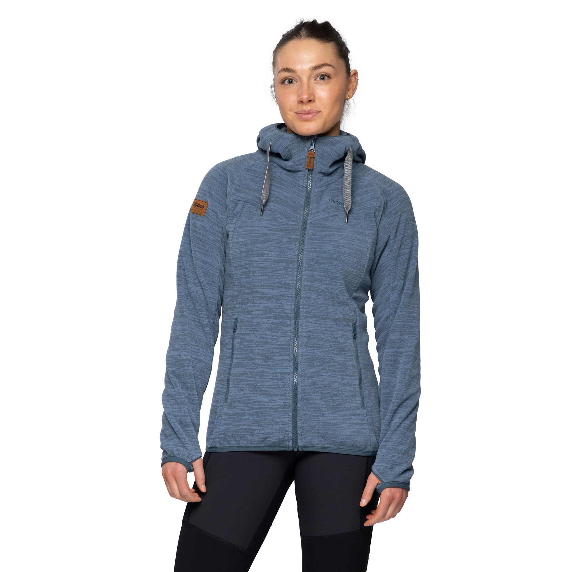 Hareid Fleece Jacket Dame Orion Blue