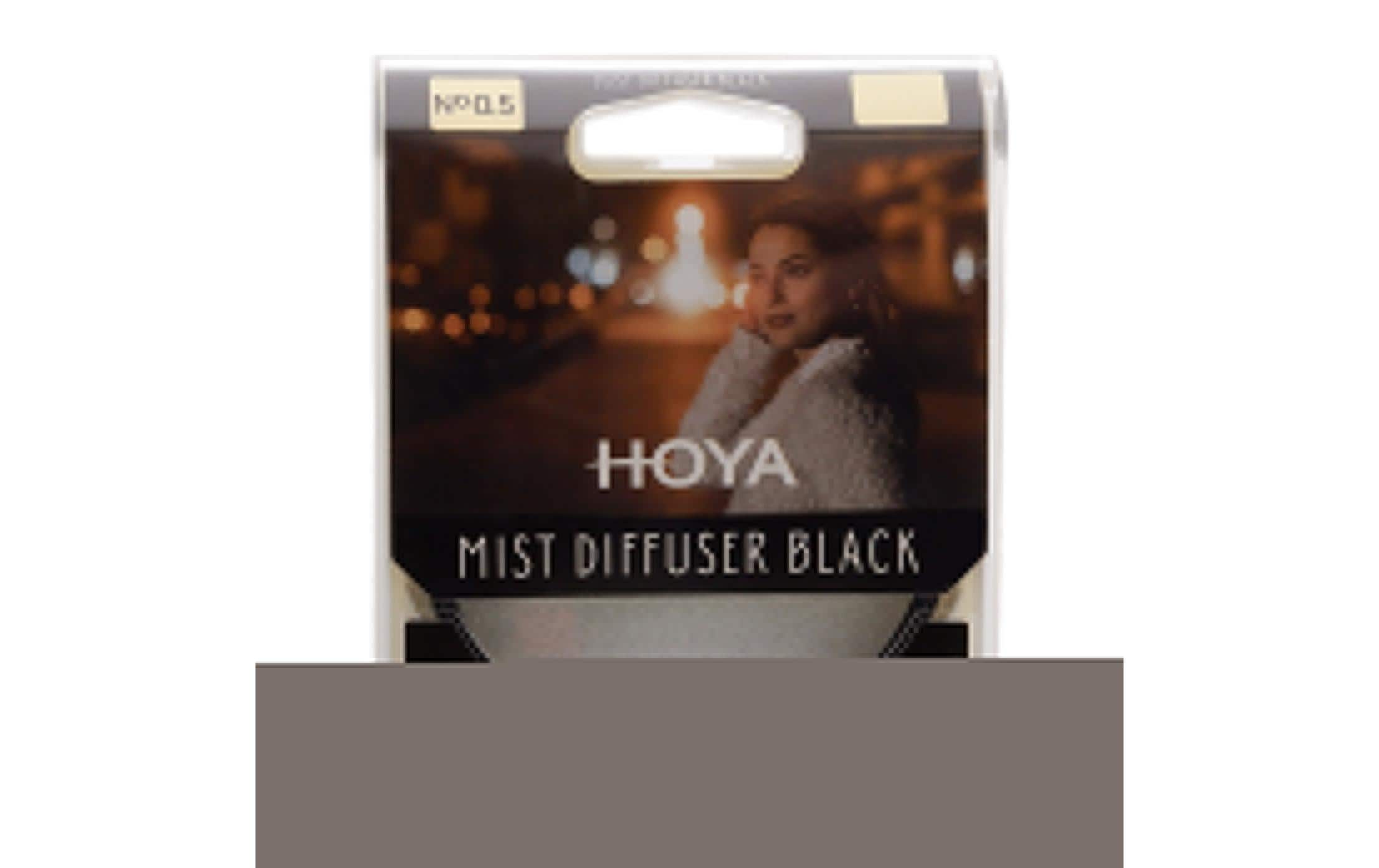 Objektivfilter Mist Diffuser Black No0.5 – 58 mmEffektfilter, unterdrückt Lichter- und Schattenkontraste und sorgt für ein weiches Bild