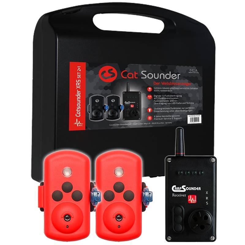 Coffret Détecteur De Touche Silure Carpsounder Catsounder Xrs