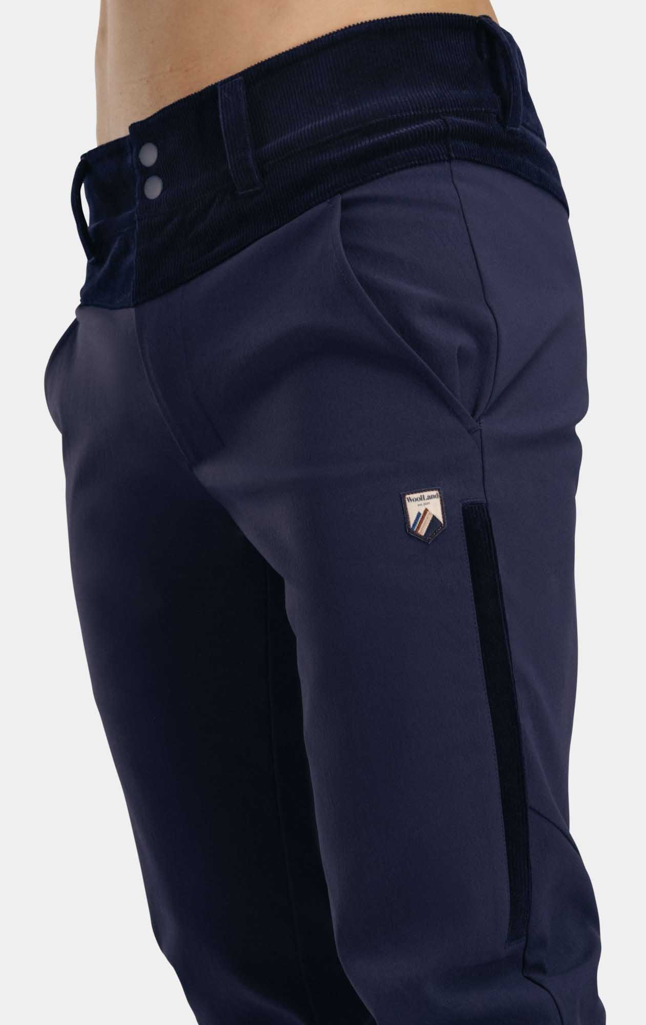 Romsdalshorn Active Cord Pants Blue Ink