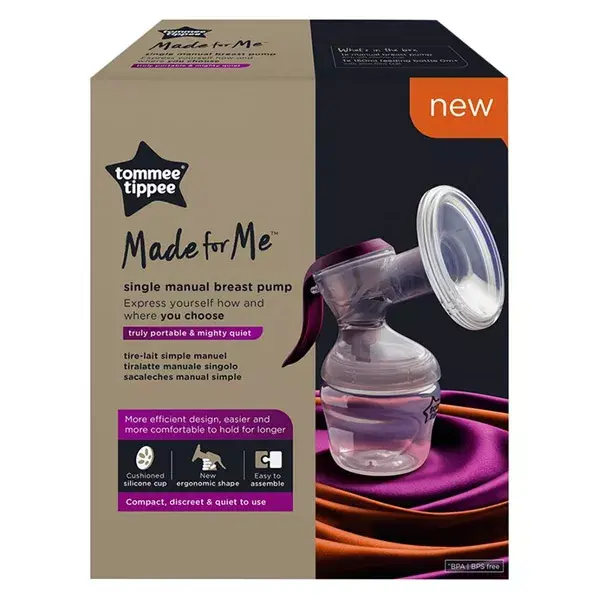 Bomba tira-leite manual Tommee Tippee Made for me