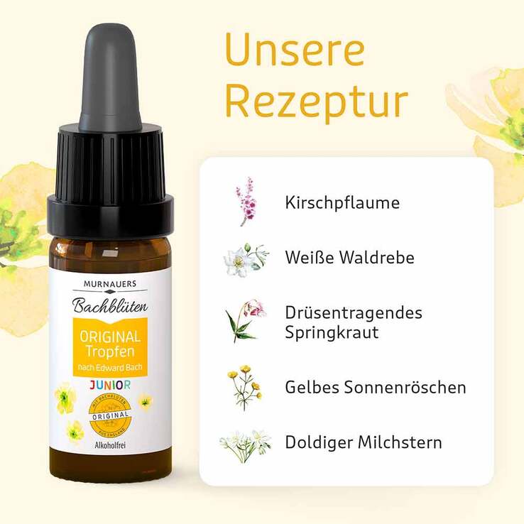 Murnauers Bachblüten Original Junior Tropfen, 10 ml