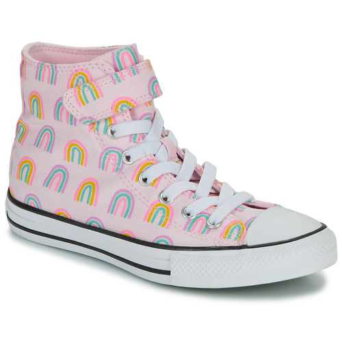 Converse - CHUCK TAYLOR ALL STAR EASY ON RAINBOWS - Rose / Multicolore