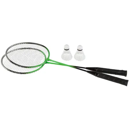 Idena Federball- und Tennisnetz inklusive 2 Federballschlägern und 2 Federbällen