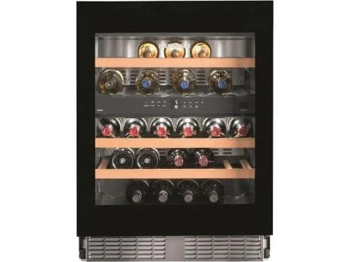 LiebHerr UWTgb 1682-26 001 Vinskab - FI, VINIDOR, 2S, B.glass, 82-87cmr