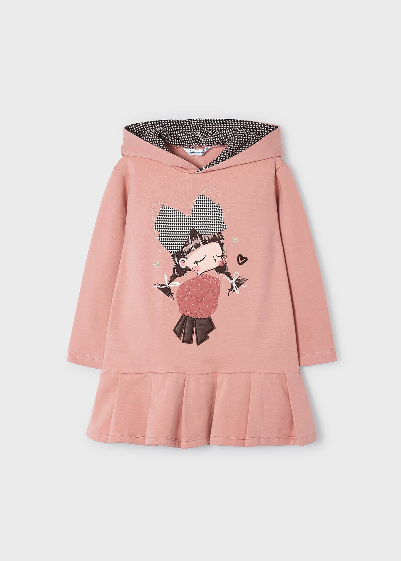 Vestido estampado Better Cotton para meninas