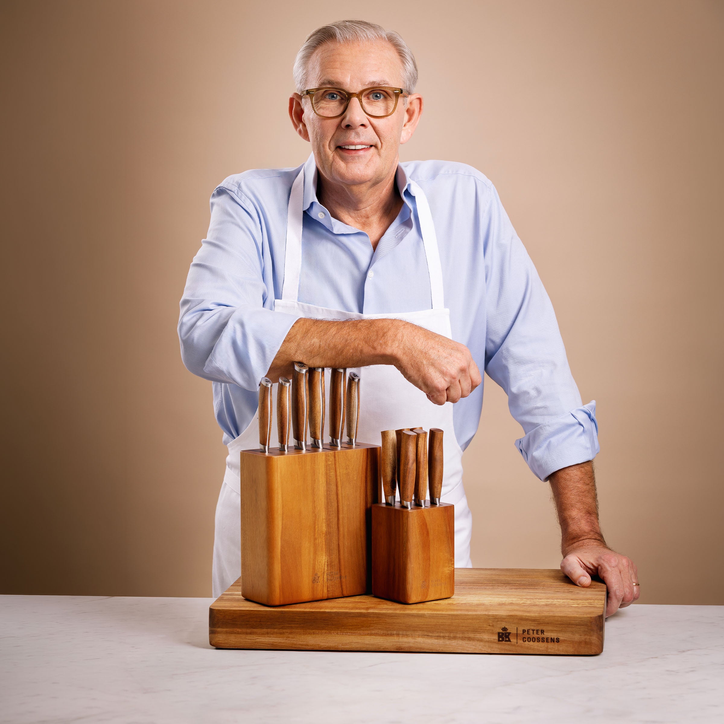 Maestro Keukenmessenset, steakmessenset, snijplank en Gratis kookboek