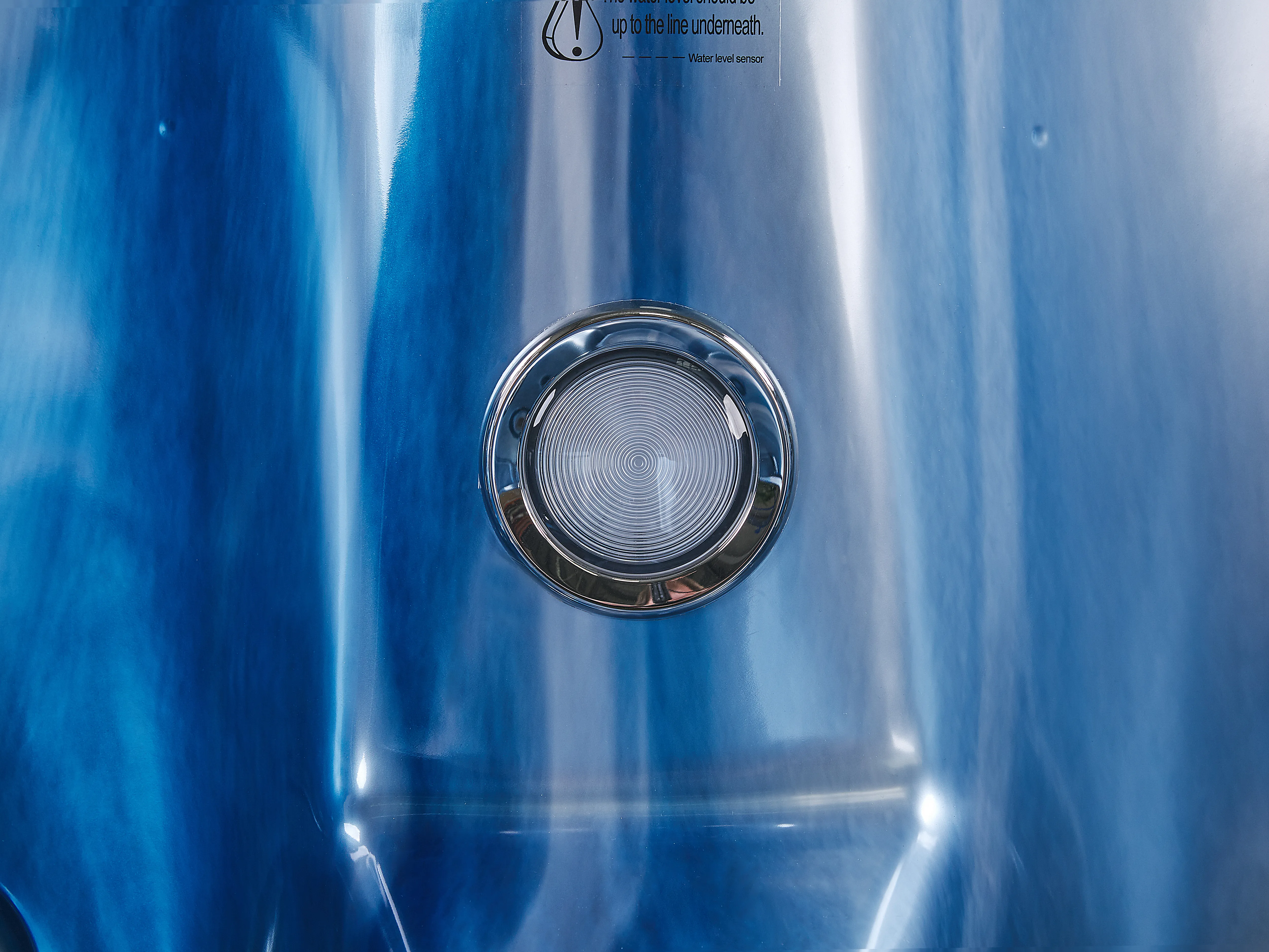Buiten hottub met LED ARCELIA Blauw