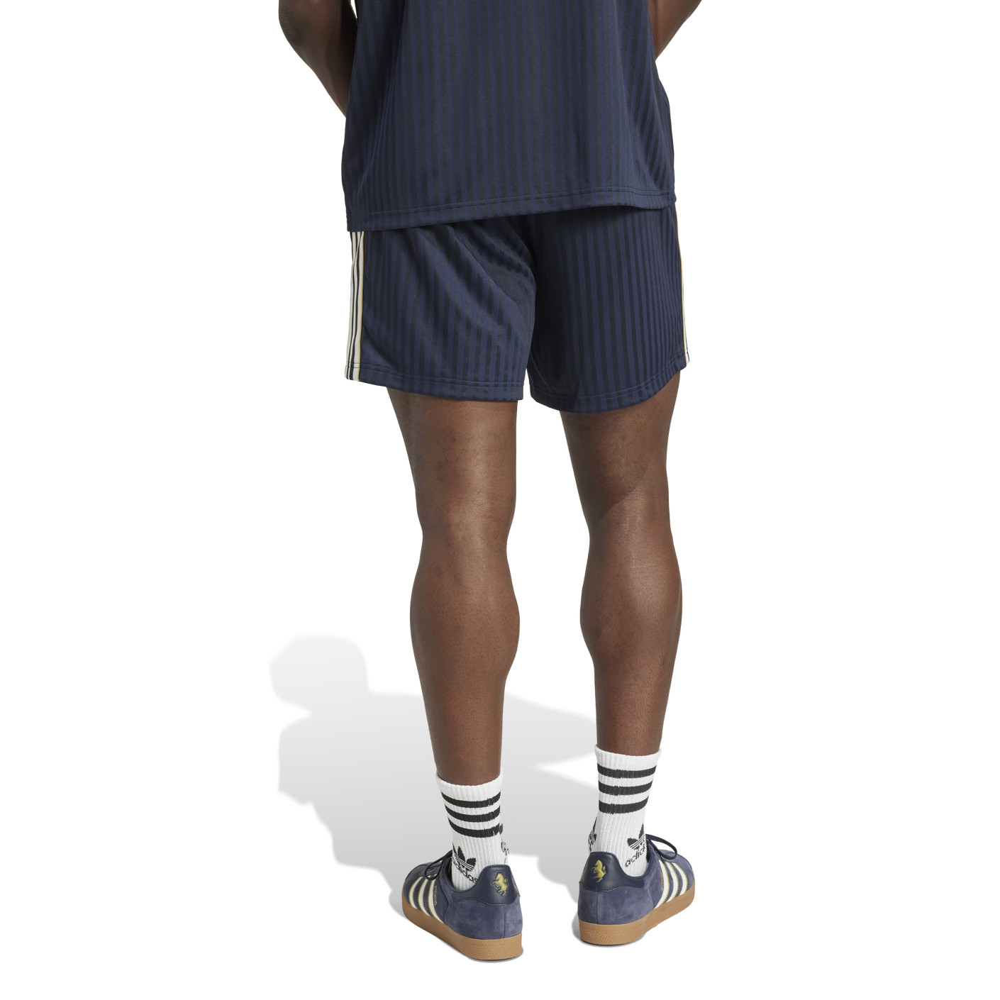 Adidas Juventus Icon Broekje 2024-2025 Donkerblauw Wit Goud