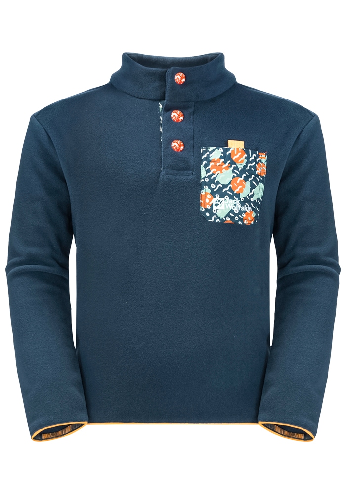 Jack Wolfskin Troyer »VILLI BUTTON FLEECE K«