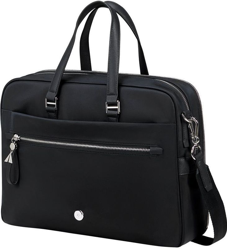 Samsonite - Karissa Evo - Laptoptas - Zwart - Gerecycled Materiaal