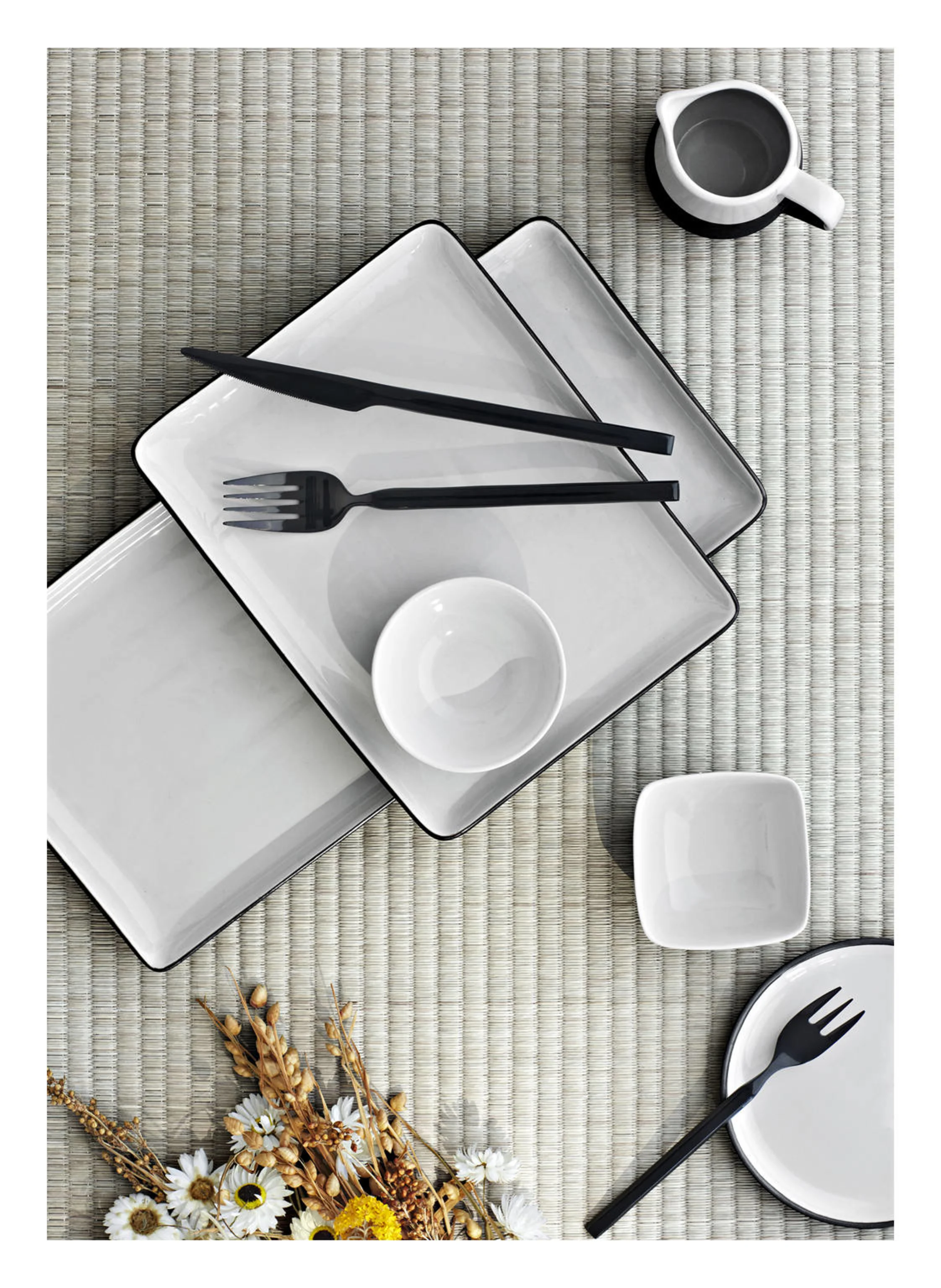 BROSTE COPENHAGEN 4-tlg. Besteck-Set HUNE