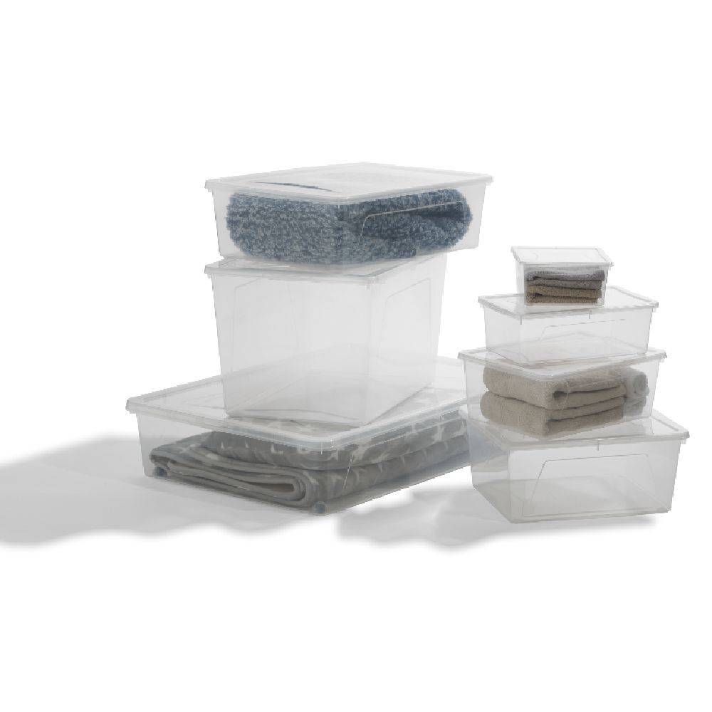 Boîte de rangement transparente 5 L