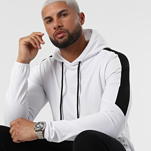 Sweat Capuche Training Tech 0097 Blanc