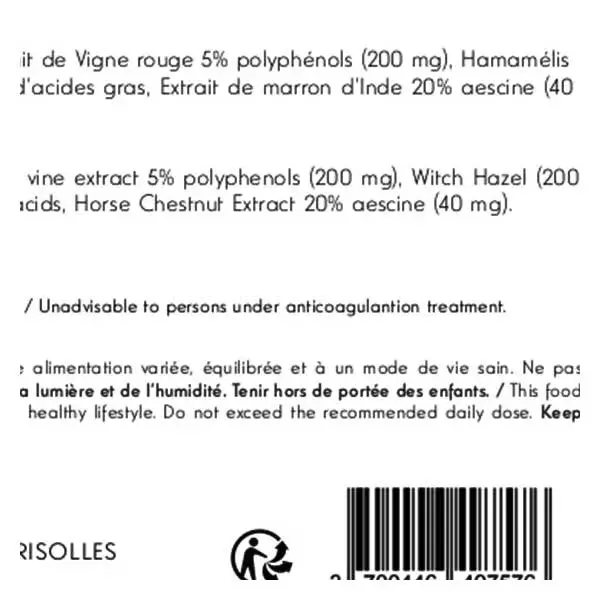 Belle & Bio Circulation 120 cápsulas