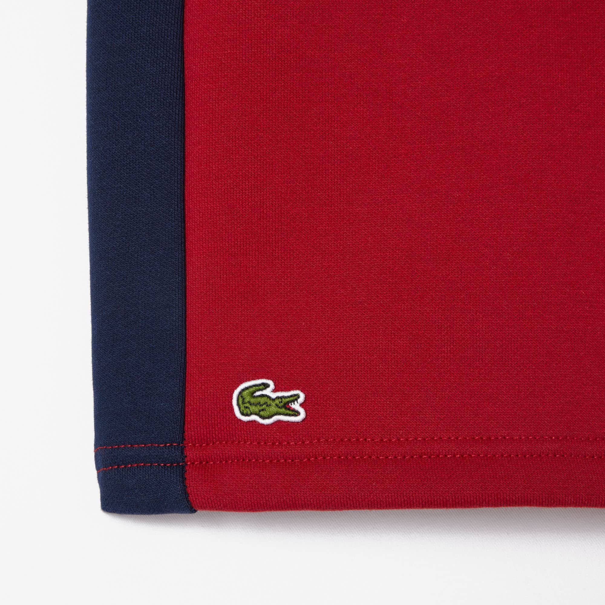 Kinder LACOSTE Shorts aus Bio-Baumwolle mit Farbstreifen Hosen - Rot - Lacoste - Kinder