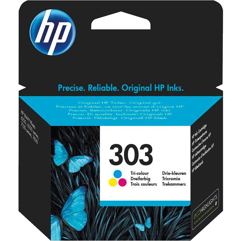 HP 303 cartouche couleurs pour imprimante jet d'encre