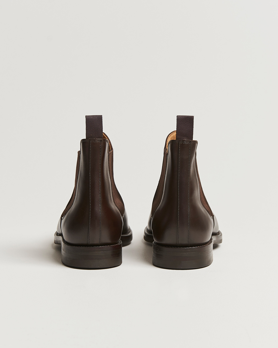 Crockett & Jones Chelsea 5 Dk Brown Wax Calf