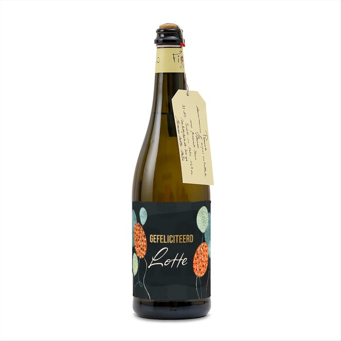 Prosecco Toso | Gefeliciteerd met eigen naam | 750 ml