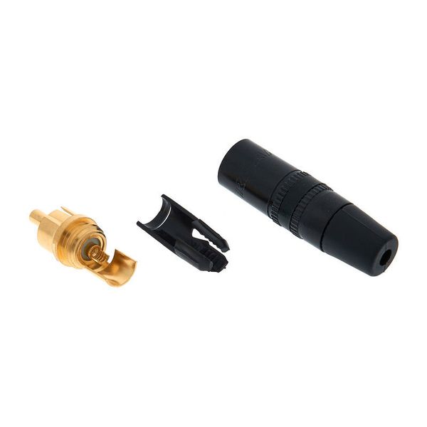 Neutrik NYS 373-0 Cinchstecker schwarz
