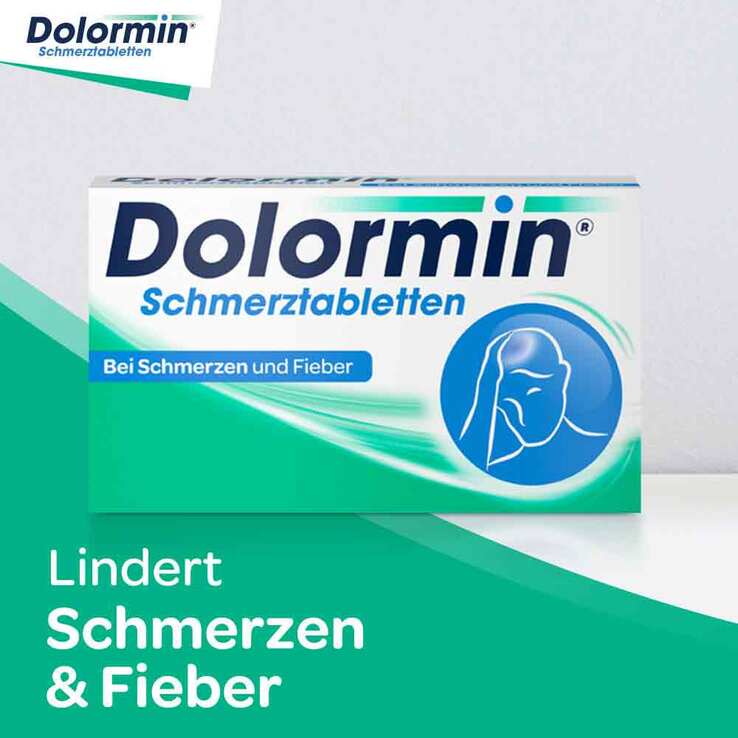 Dolormin® mit Ibuprofen bei Kopfschmerzen, 10 St