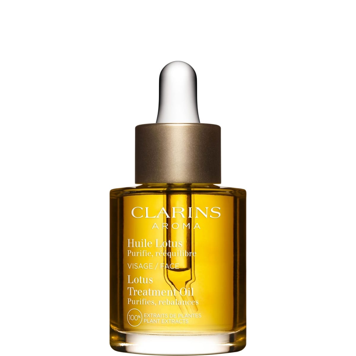 CLARINS Huile Lotus Purifie, rééquilibre