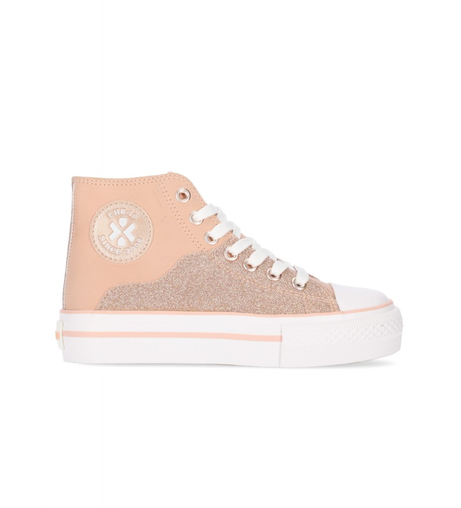 Tênis Infantil Chika10 City Up, Tamanho 15, Rosa