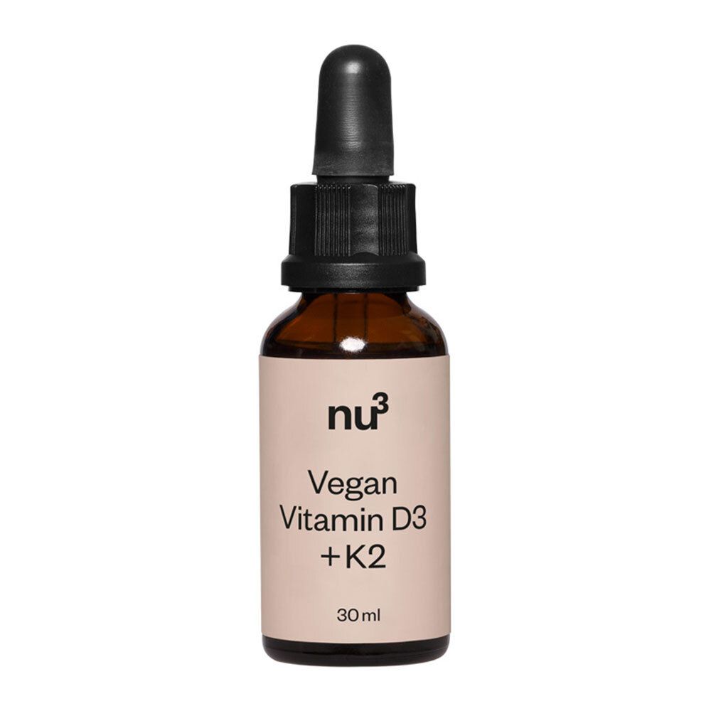 nu3 Premium Vegan Vitamin D3 + K2
