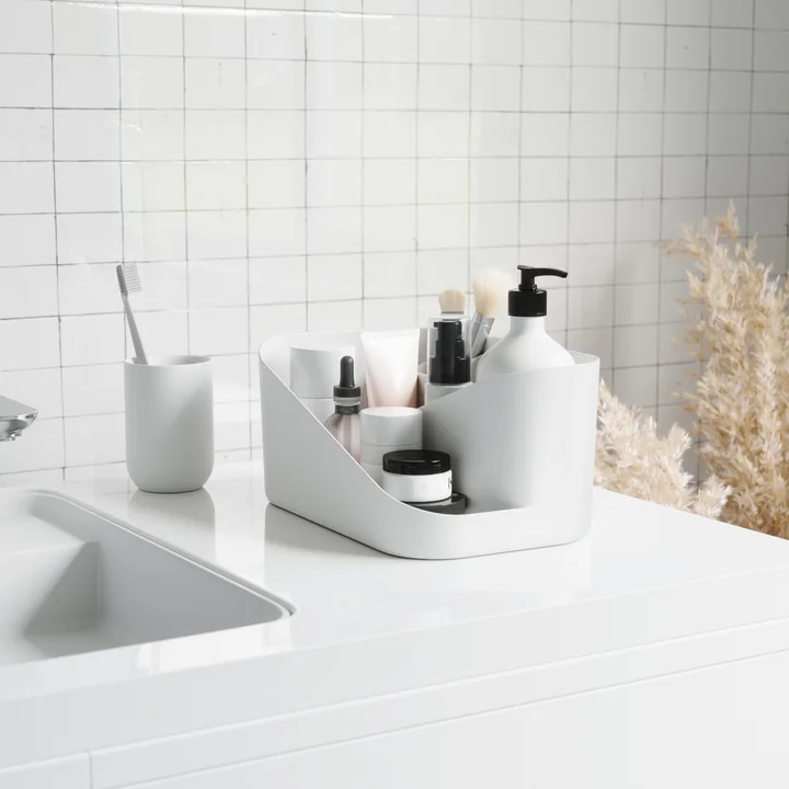 Umbra - Glam Bad-Organizer für Kosmetik, weiss / grau