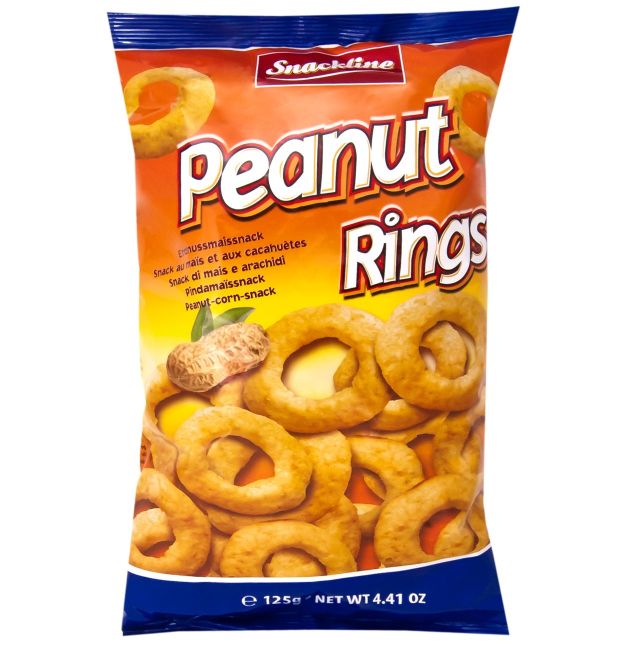 Snackline Pinda Ringen 125g