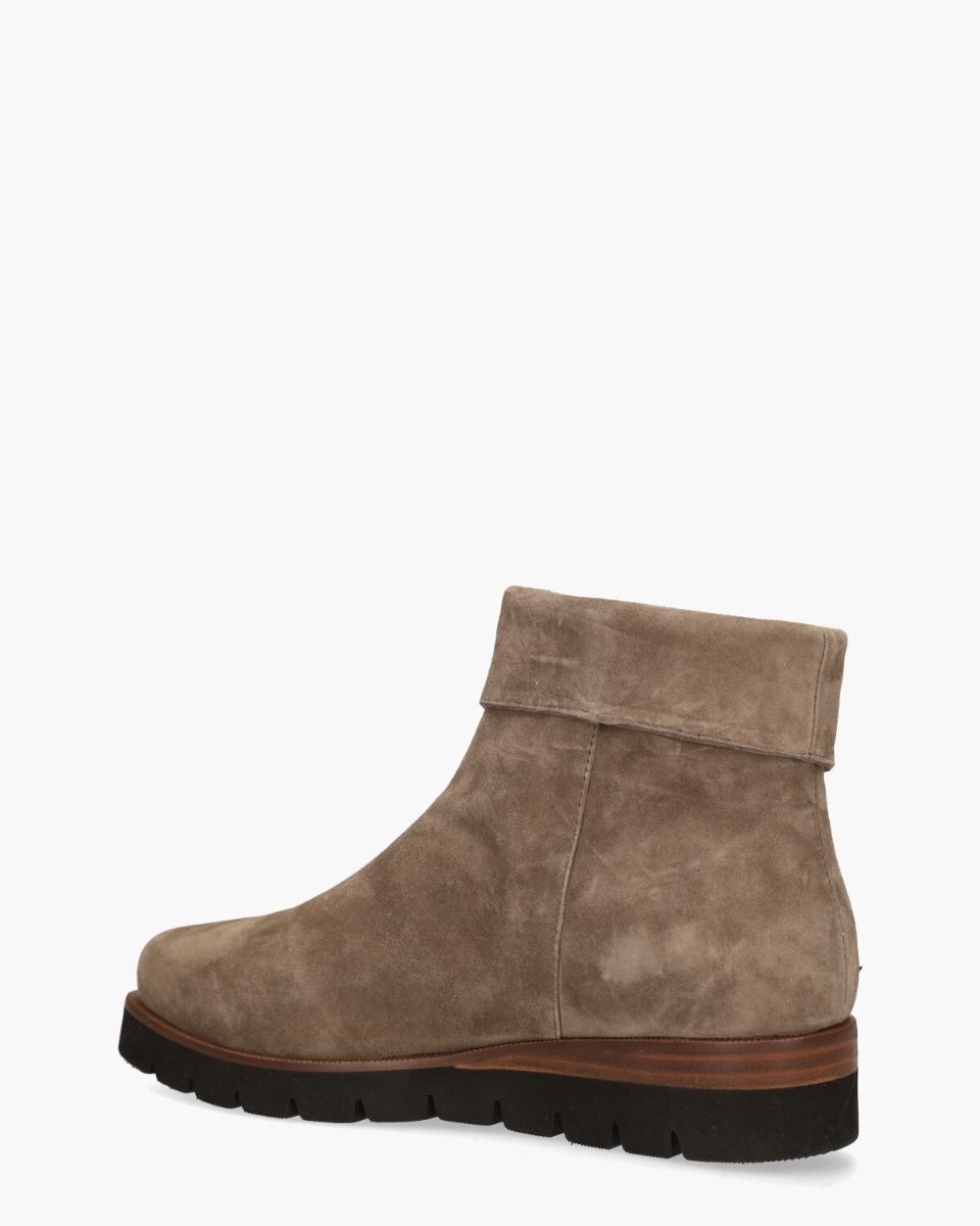 Di Lauro Nanet Taupe Dames Enkelboots