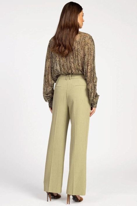 Aaiko groene dames broek