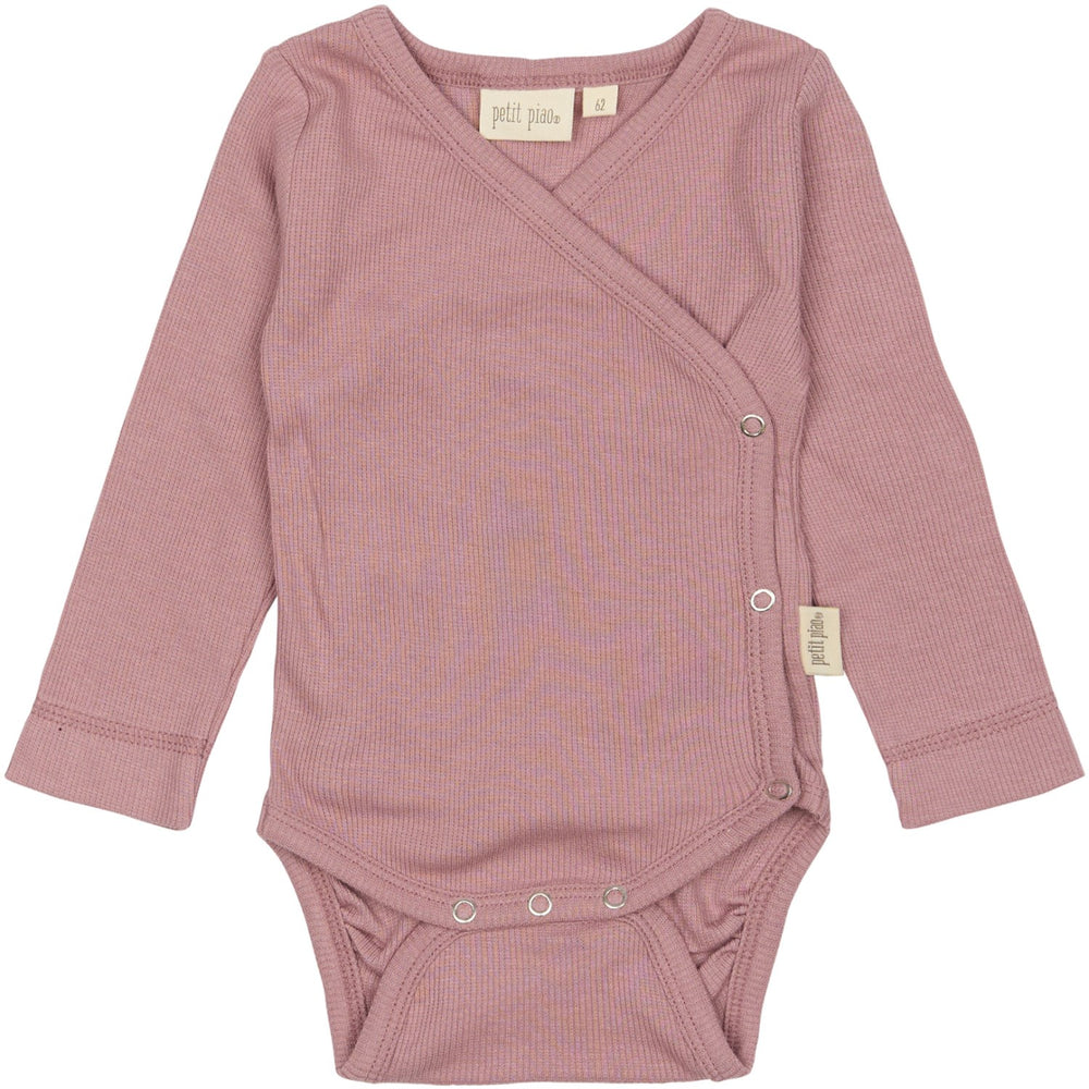 Køb Petit Piao Nostalgic Rose PPDi Body L/S Fold Over NOOS