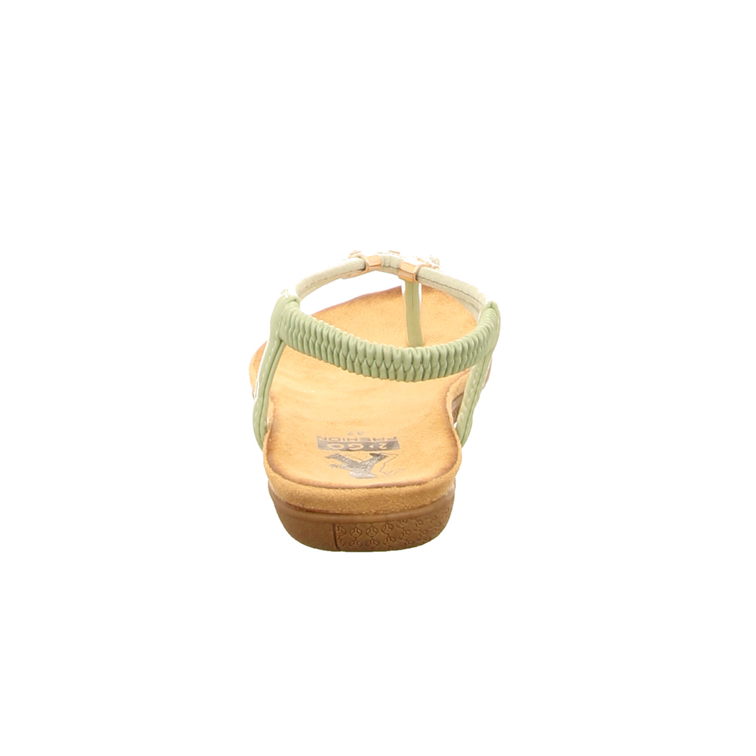 2 Go Shoe Zehentrenner grün grün