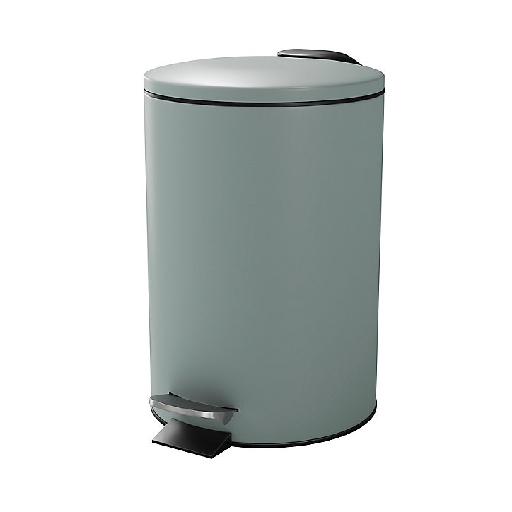Poubelle Koros 3L vert de gris GoodHome